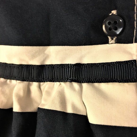 PRIMARK "Made with Love" Navy & White Dress   3-6M - Picture 9 of 12